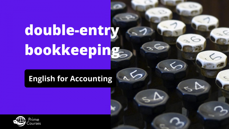 Double-entry bookkeeping