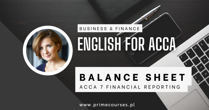 English for ACCA - Balance Sheet