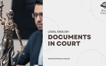 Documents in Court - legal English