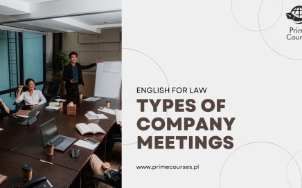 types of company meetings